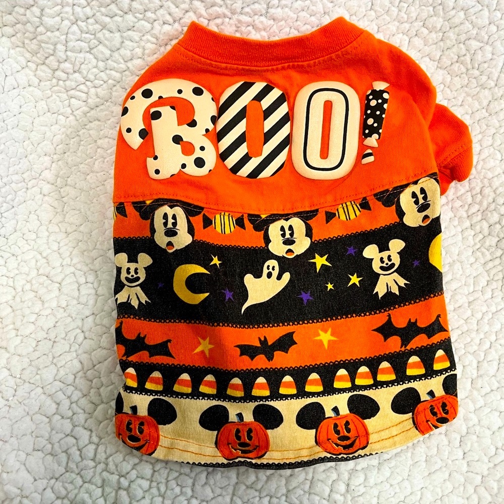 Pet spirit jersey Mickey Halloween size S